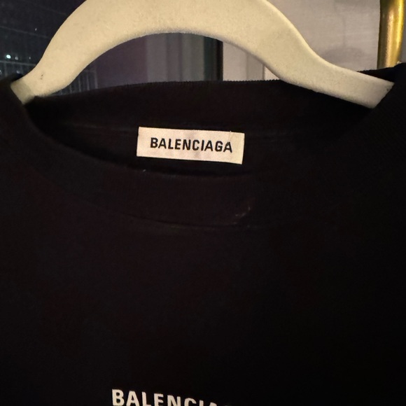 Balenciaga Crew print oversized t-shirt - Picture 3 of 10
